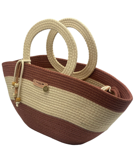 "BASKET BAG" LARGE