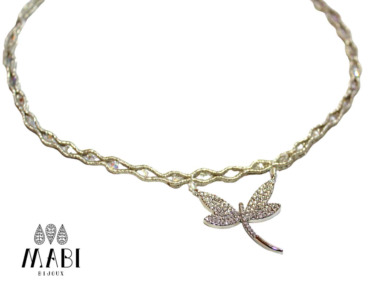 Collier "Libellula ORO"