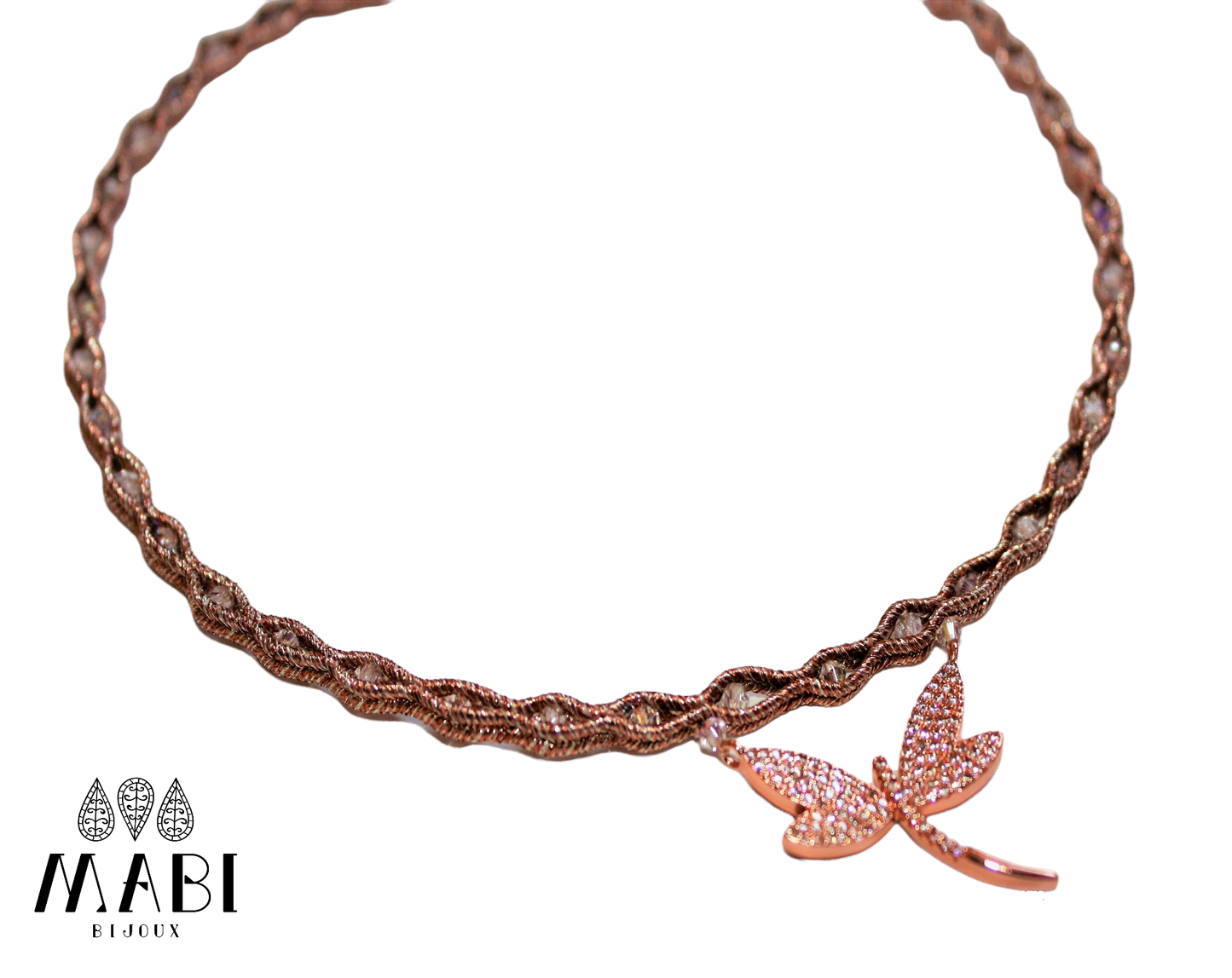 Collier "Libellula ORO"